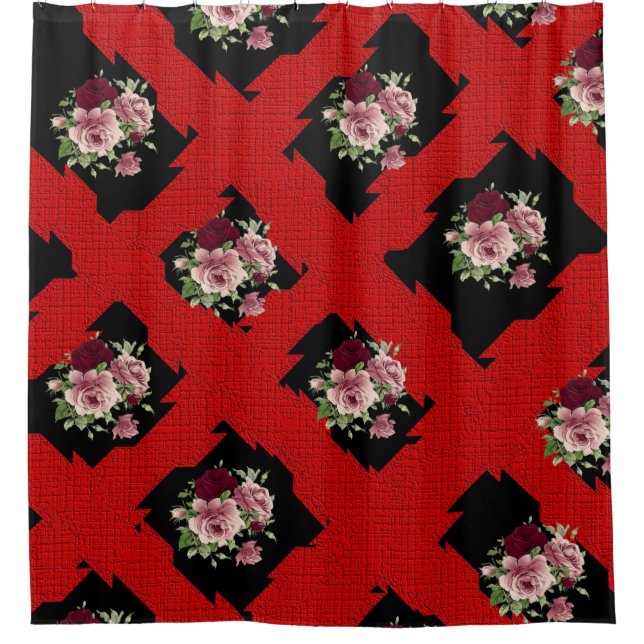 Rideau de douche Floral (Devant)