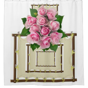 Rideau de douche Floral