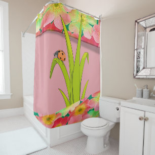 Rideau de douche Floral