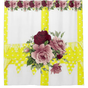 Rideau de douche Floral