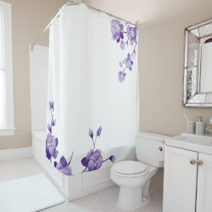Rideau de douche Floral