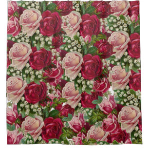 Rideau de douche Floral