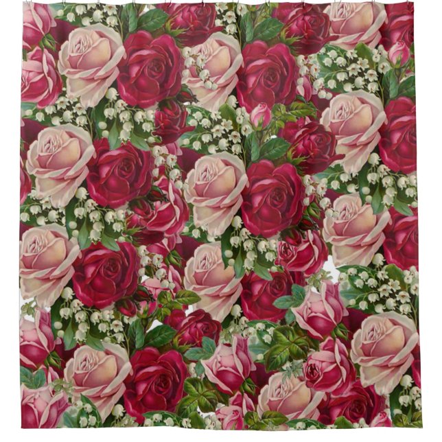 Rideau de douche Floral (Devant)