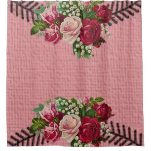 Rideau de douche Floral