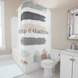 Rideau de douche Gardez-le beau