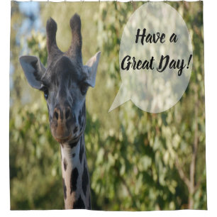 Rideau de douche Giraffe