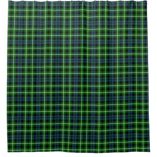 Rideau de douche Graham Tartan (Devant)