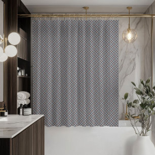 Rideau de douche gris corail chic Design élégant à