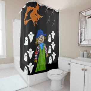 Rideau de douche Halloween