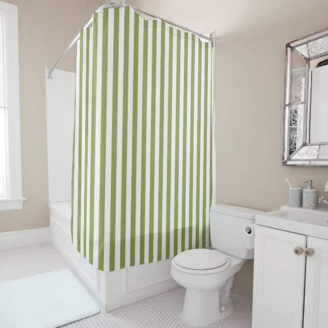 Rideau de douche Hampton Green (En situation)