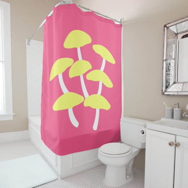 Rideau de douche Huître Dorée (En situation)