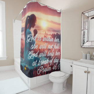 Rideau de douche 'Inspirant Faith'
