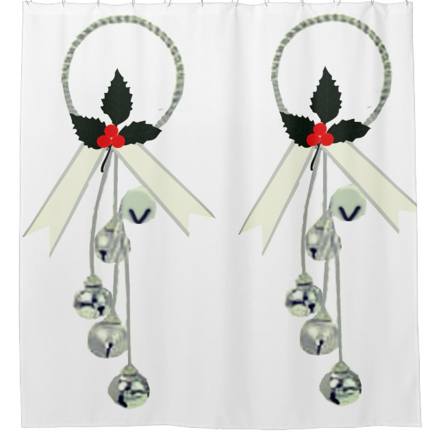 Rideau de douche Jingle Bells (Devant)