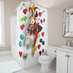 Rideau de douche Joker