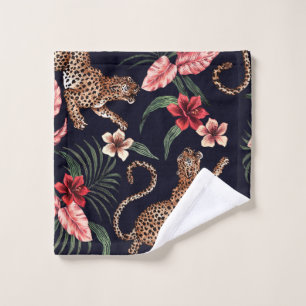 Rideau de douche Leopard Motif