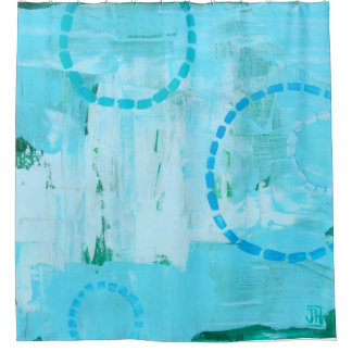 Rideau de douche "Lunar Bubbles"