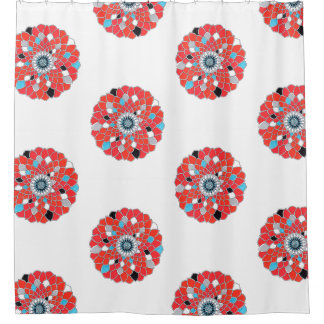 Rideau de douche Mandala