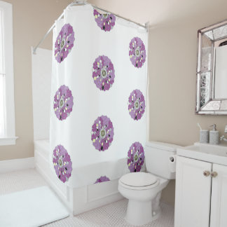 Rideau de douche Mandala