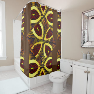Rideau de douche Motif Africain