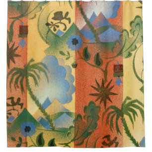 Rideau de douche Motif Art déco