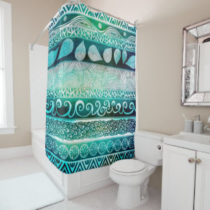 Rideau de douche/Motif indépendant