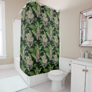 rideau de douche Motif Leopards
