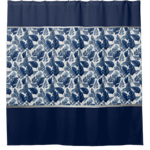 Rideau de douche Navy Tropical
