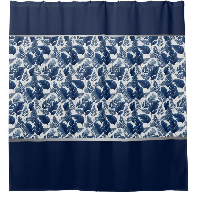 Rideau de douche Navy Tropical (Devant)