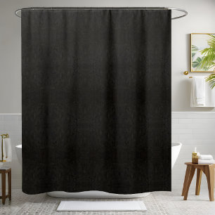 Rideau de douche noir solide