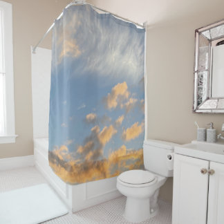Rideau de douche "Nuages dans le ciel"