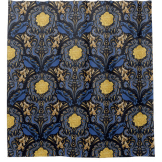 Rideau de douche Oiseau Bleu