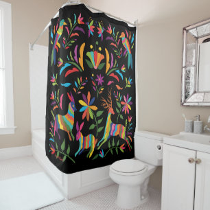 Rideau de douche Otomi mexicain