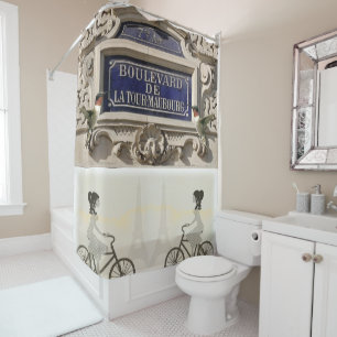 Rideau de douche, Paris, France,