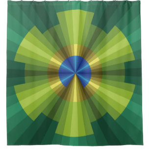 Rideau de douche Peacock Illusion