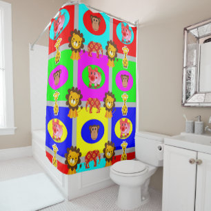 Rideau de douche pour enfants
