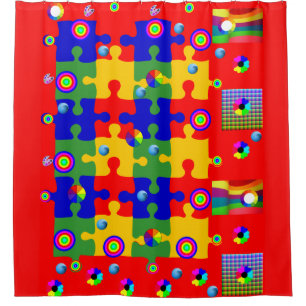 Rideau de douche pour enfants