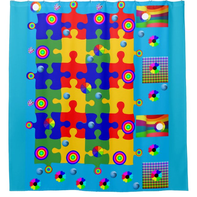 Rideau de douche pour enfants (Devant)