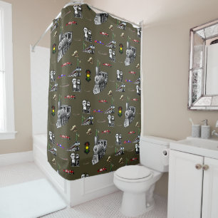 Rideau de douche pour enfants