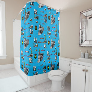 Rideau de douche pour enfants