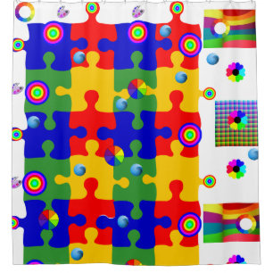 Rideau de douche pour enfants