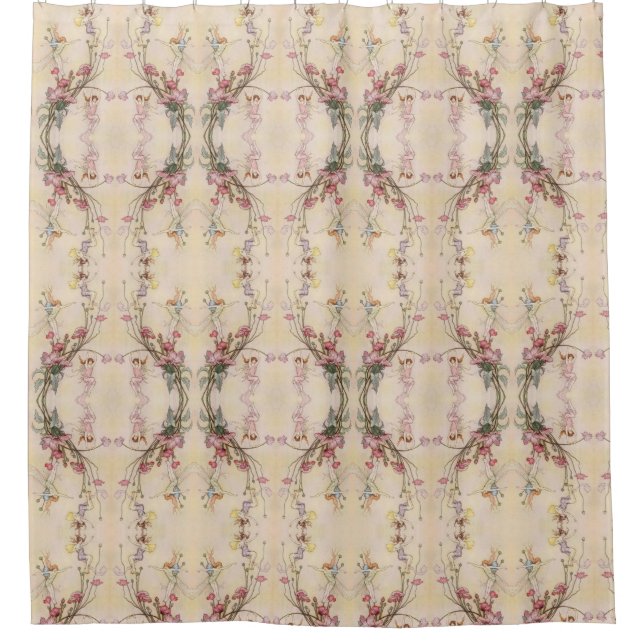 Rideau de douche Poussière de Fée (Devant)