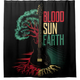 RIDEAU DE DOUCHE REGGAE RASTA