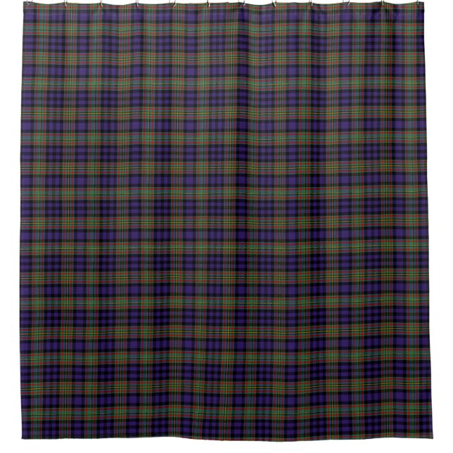 Rideau de douche Tartan MacLellan (Devant)