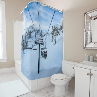 Rideau de douche Télésiège