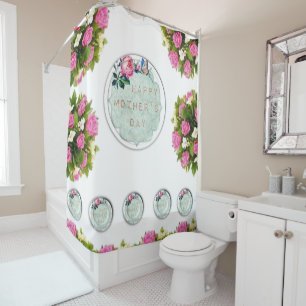 Rideau de douche victorien