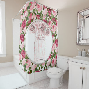 Rideau de douche victorien