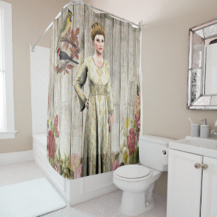 Rideau de douche victorien