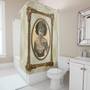 Rideau de douche victorien