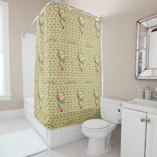 Rideau de douche victorien