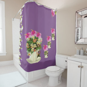 Rideau de douche victorien